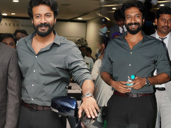 Satya Dev at Event in Hyderabad